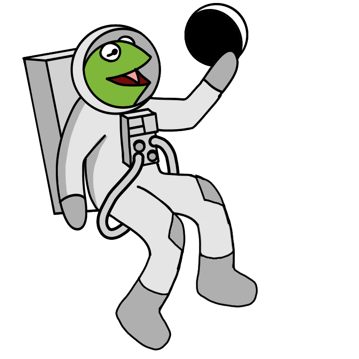 Kermit astronaut
